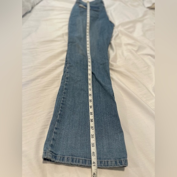 Lee Women Sz:12M Natural Bootcut Y2K Jean Just Below The Waist Denim Stretch - Picture 5 of 14